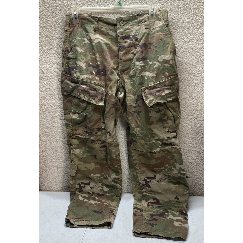 US Army OCP Garrison Pants 50/50 NYCO Camo Trousers MEDIUM SHORT Ocp  Scorpion O